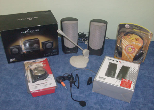 Altaveus | Micròfons | Auriculars | Tarjetas de so