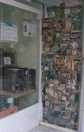 Escaparate de un centro de atención